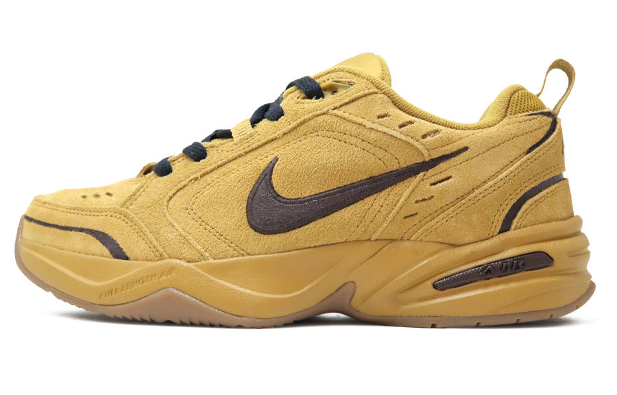 Nike Nike Air Monarch 4 Chunky Sneakers Unisex Low Top Earth Yellow/Brown/Black