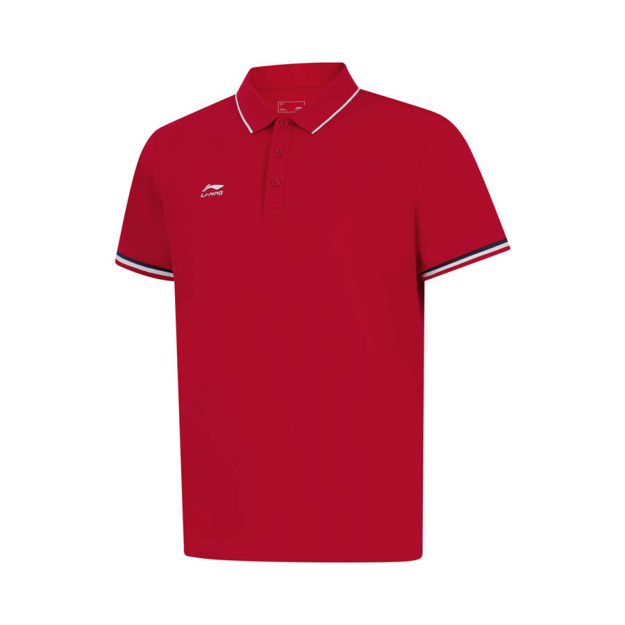 Li-Ning Li Ning Polo Shirt Men's Bull Red