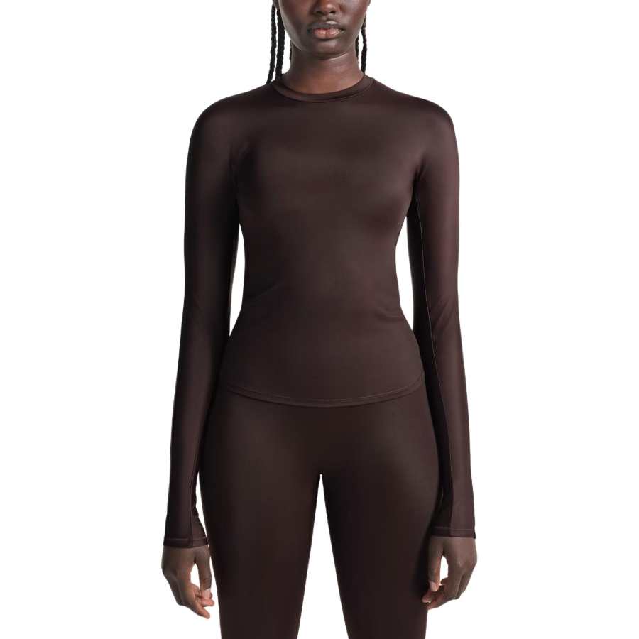 Nike NikeSKIMS Shine Women's Long-Sleeve Crew-Neck Top