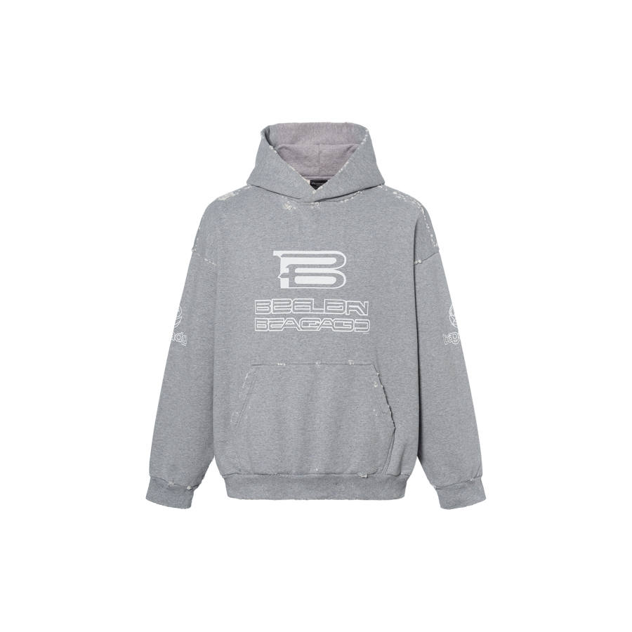 Balenciaga SS24 Sweatshirt Loose Fit Unisex Gray