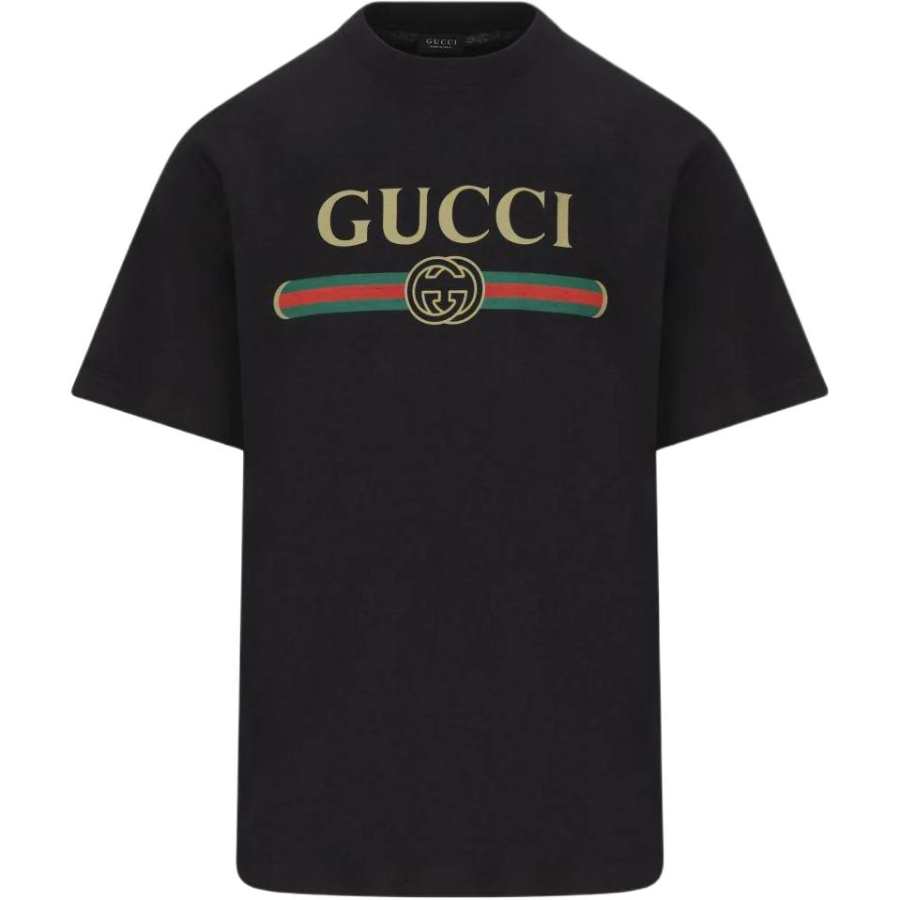 Gucci Logo Printed Jersey T-Shirt