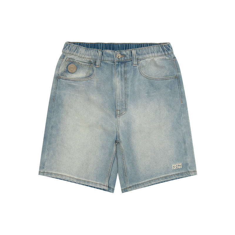 Aape Aape SS26 Denim Shorts Men's Blue