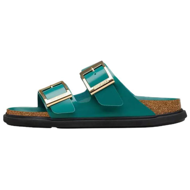 Birkenstock Arizona Droplet Buckle EVA Birkenstock Shoes Women's Turquoise Narrow