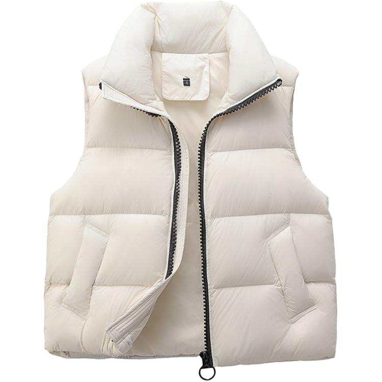 YALU Down Vests Unisex Stand Collar Moderate Other
