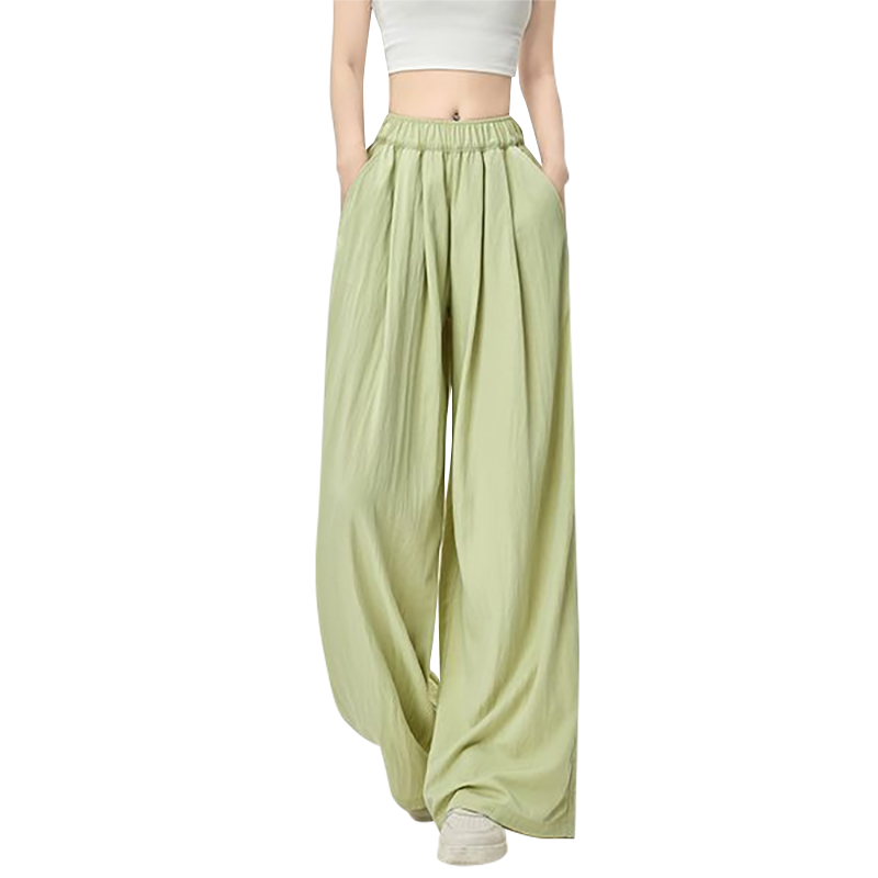 MIIOW Casual Pants Women's Thin Wide Leg Pants