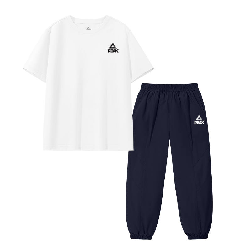 PEAK Kids Casual Sportswear Crew Neck Thin