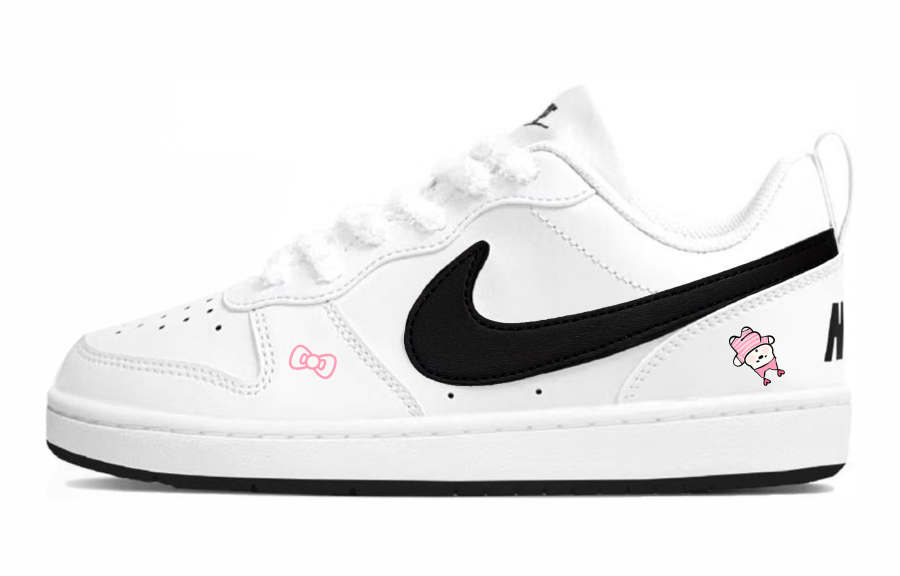 Nike Nike Court Borough 2 Low top Skateboard Shoes Pink Unisex