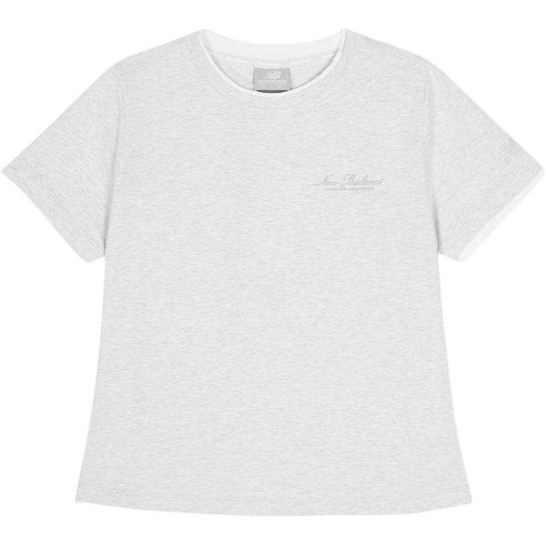 New Balance New Balance T Shirts Women's Gray Crew Neck