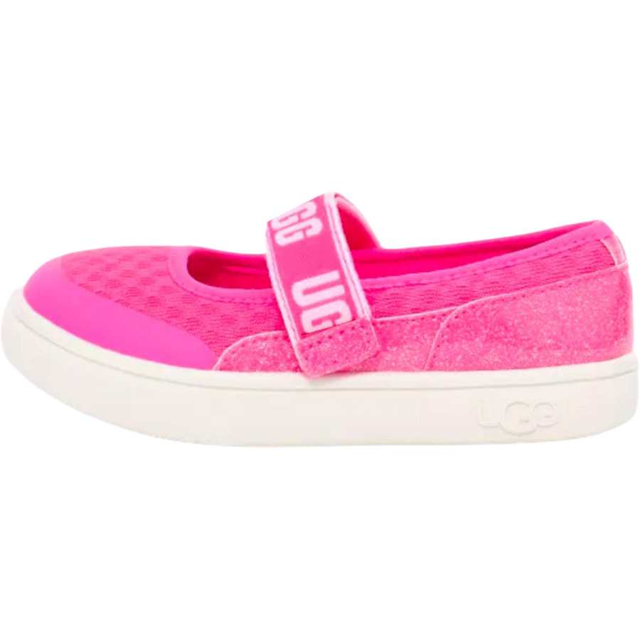 UGG Rennon Suede Breathable Low top Children's Sandals Pink Kids'