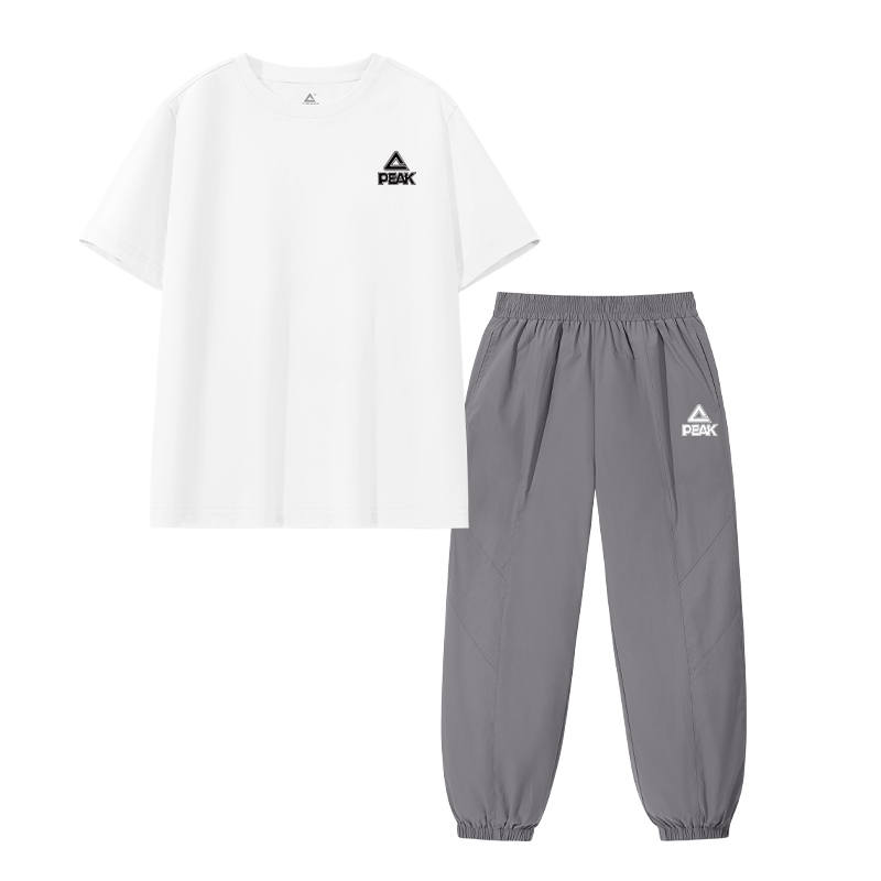PEAK Kids Casual Sportswear Crew Neck Thin