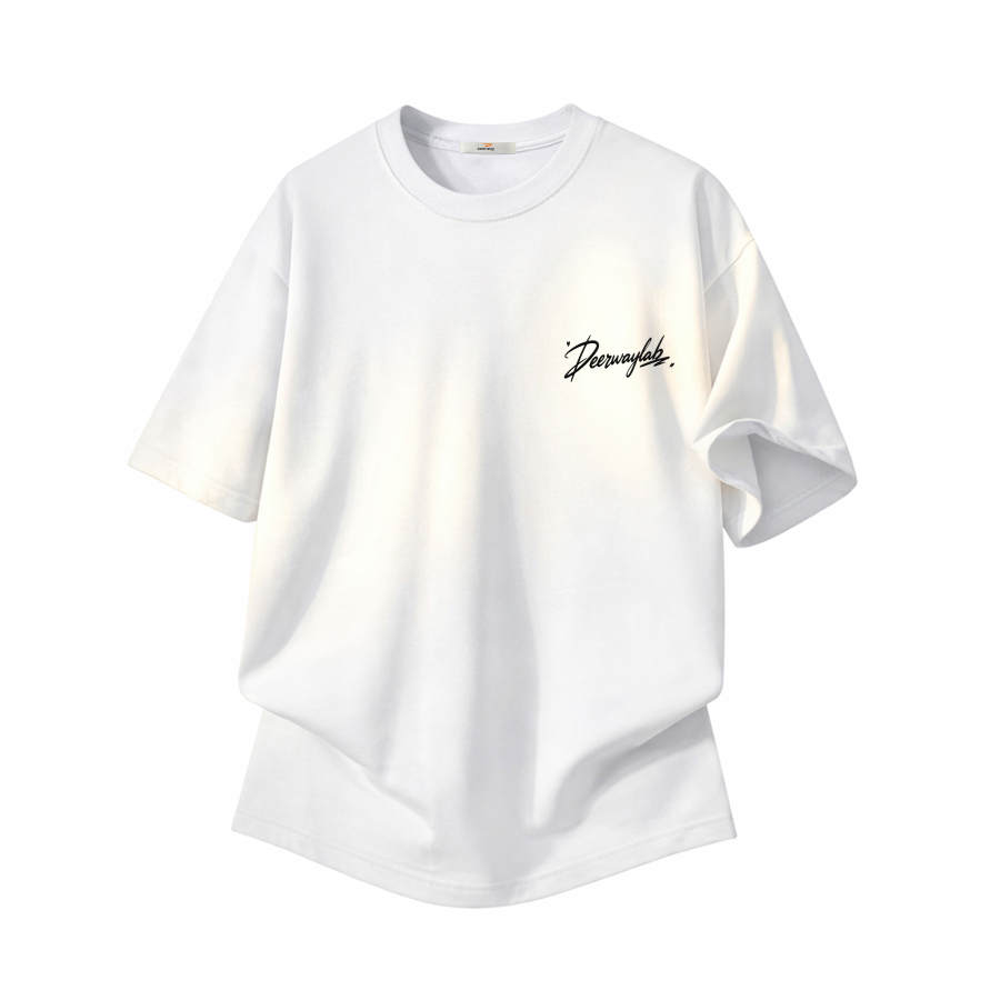 DEERWAY T Shirts Unisex Crew Neck Moderate Straight Fit