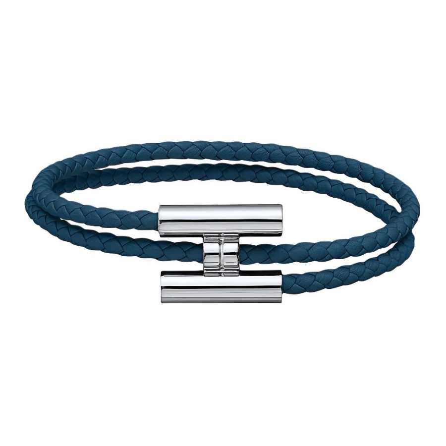 HERMES HERMES Tournis Tresse Versatile Wristbands Unisex