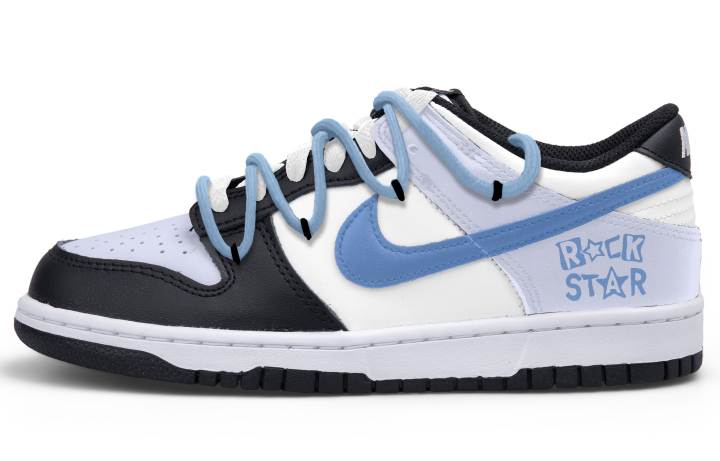 Nike Nike Dunk Low top Skateboard Shoes Unisex Black