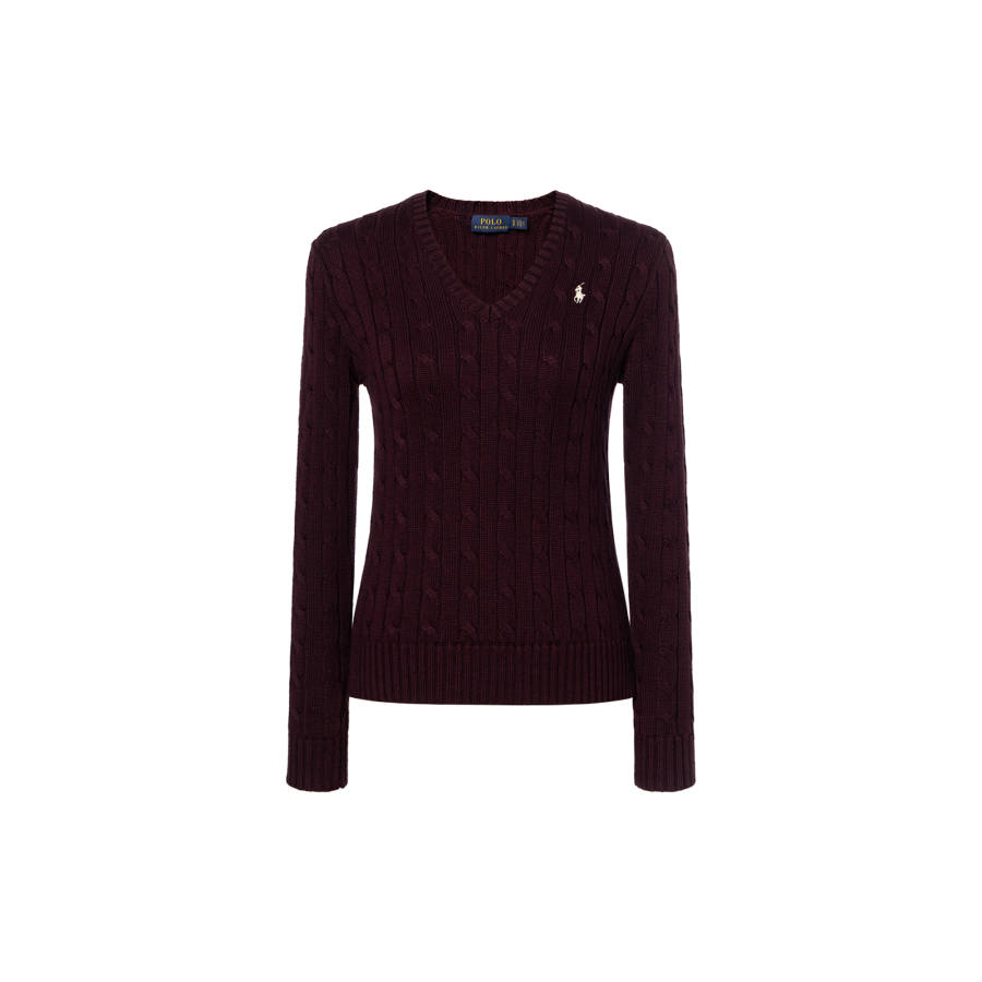 Polo Ralph Lauren FW23 Knitwear Classic Version Women's Red
