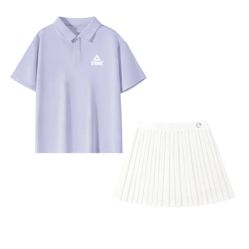 PEAK PEAK Kids Two Piece Skirt Sets Lapel Thin