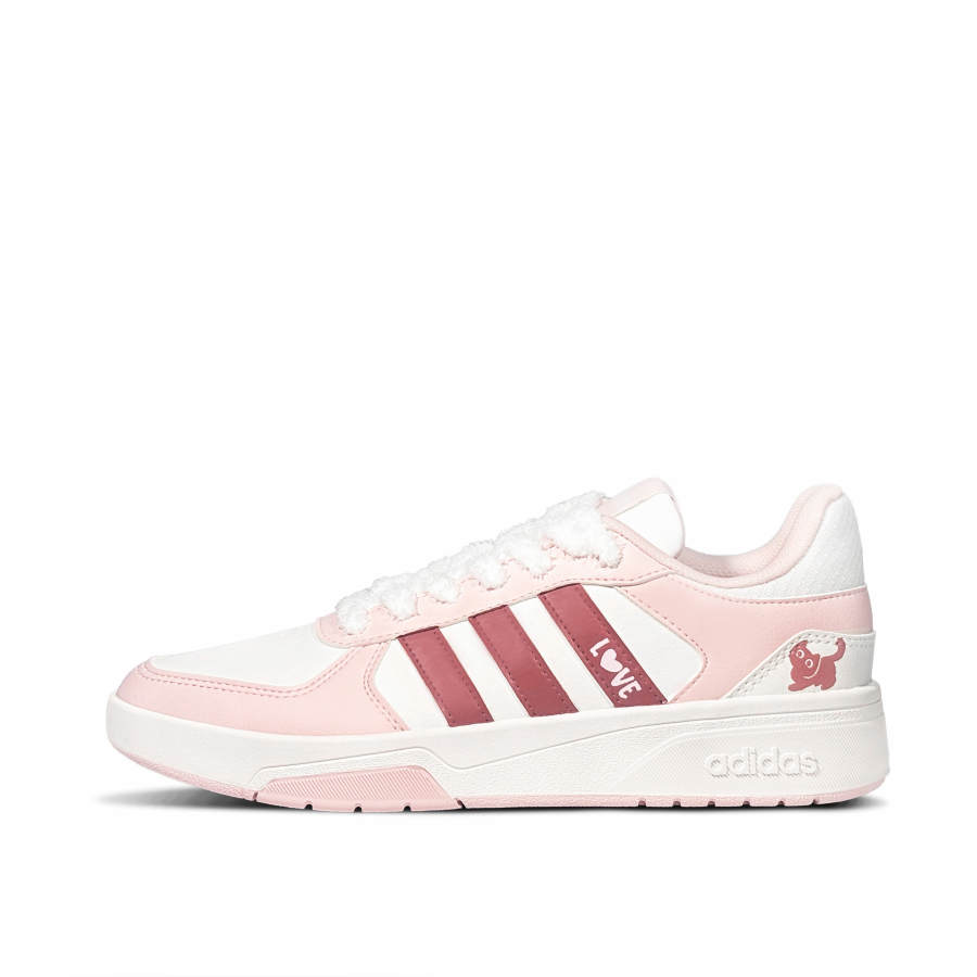 Adidas Adidas COURTBEAT Hoshino Searches For Cats Low top Skateboard Shoes Unisex Pink White