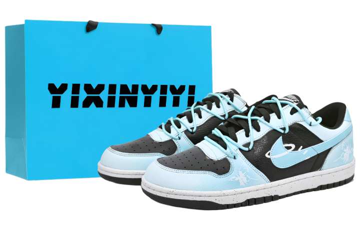 Nike Nike Big High top Vintage Basketball Shoes Unisex Blueberry Blue