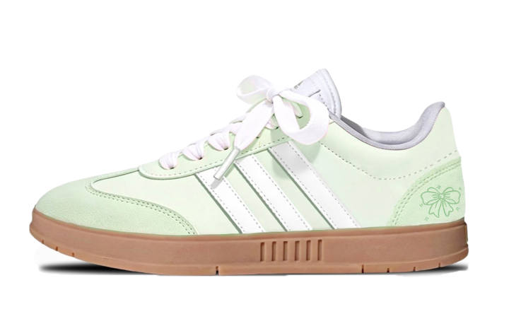 Adidas Adidas Gradas Turquoise Suede Coverage Slip Resistant Low top Skateboard Shoes Unisex Green