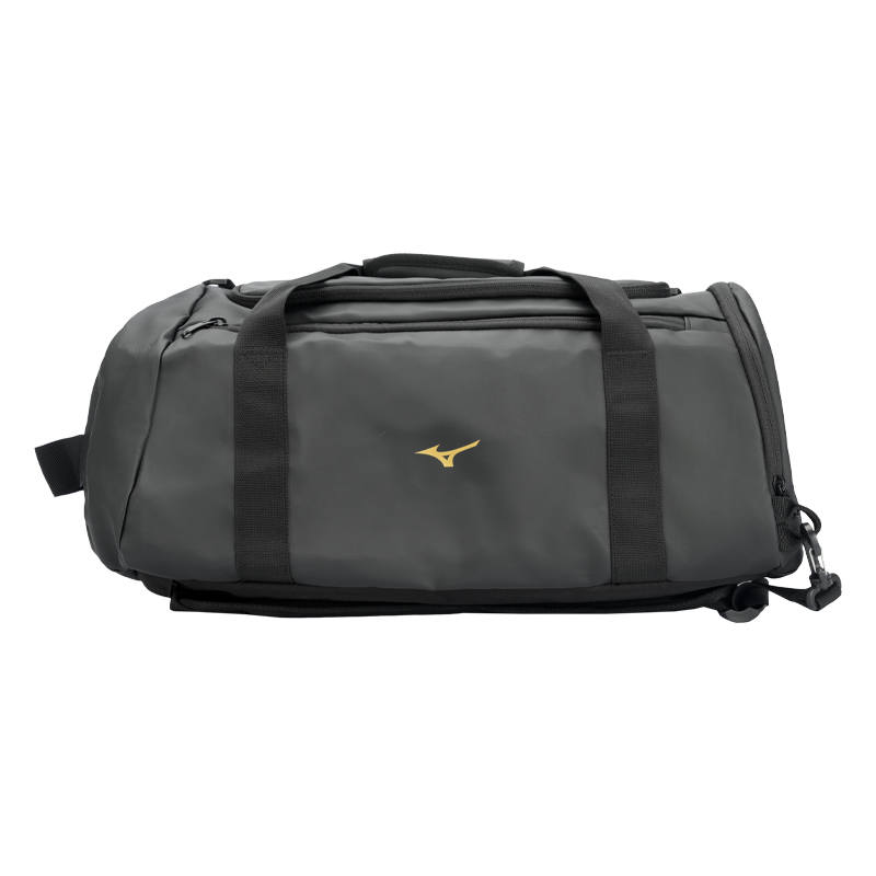 Mizuno Fabric Travel Bag Unisex Black