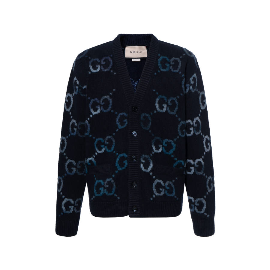 GUCCI Knitwear Men's Marine Blue