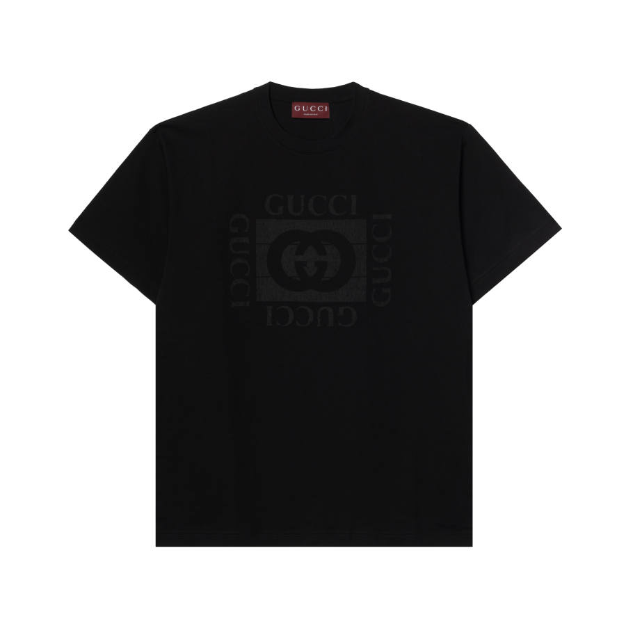 Gucci Logo Printed Crewneck T-Shirt