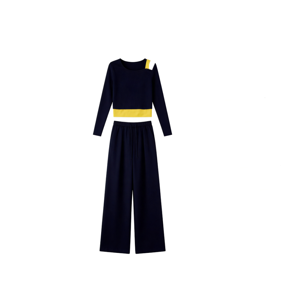 CPAURA Casual Suits Women's Asymmetrical Collar Thin Other