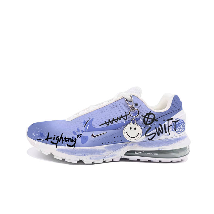 Nike Nike Air Max Pulse Cushioning Slip Resistant Breathable Low top Casual Shoes Unisex Purple