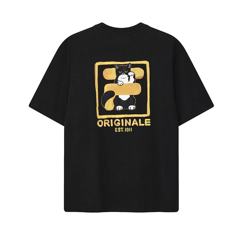 FILA ORIGINALE T Shirt Unisex Jet Black