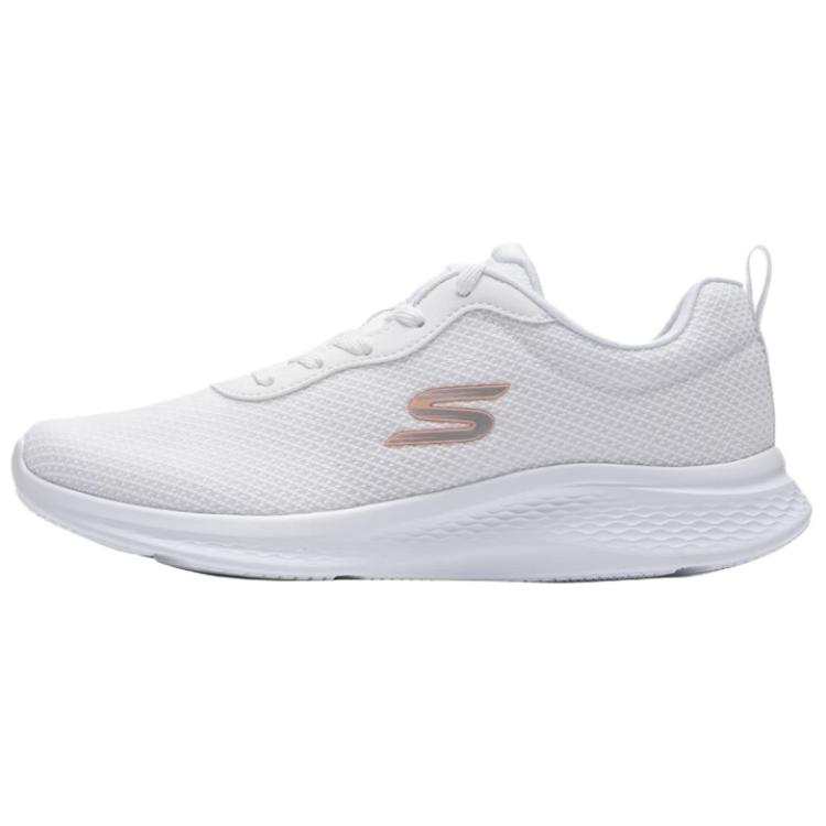 Skechers SKECH LITE PRO 2.0 Comfortable Textile, Synthetic Leather Low top Running Shoes Women's White