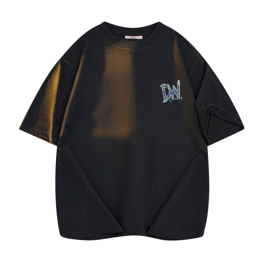 DEERWAY T Shirts Unisex Crew Neck Moderate Straight Fit