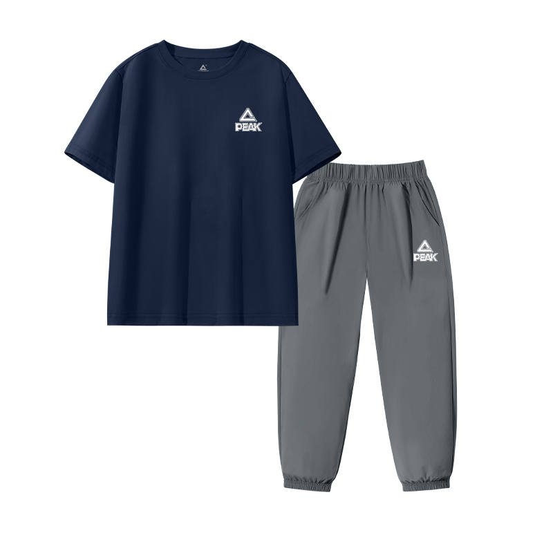 PEAK Kids Casual Sportswear Crew Neck Thin