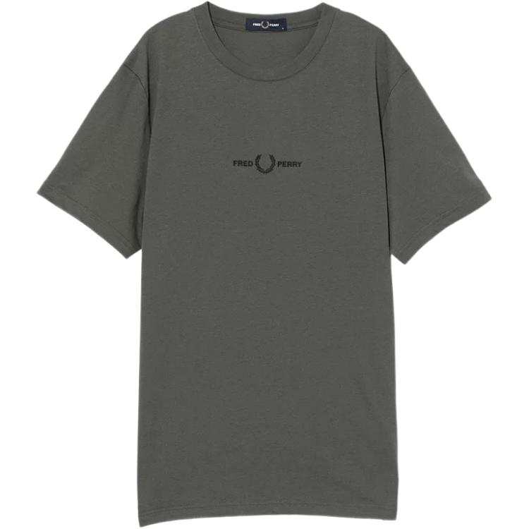 FRED PERRY FRED PERRY T Shirts Men's Khaki KHD Crew Neck