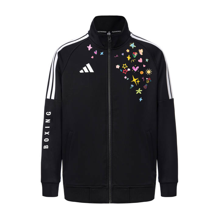 Adidas Adidas Jackets Unisex Black Stand Collar Moderate Other