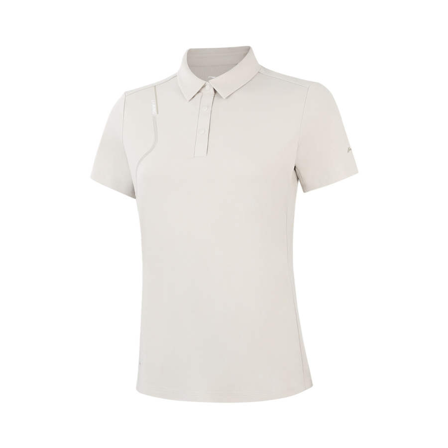 Li-Ning Li Ning Polo Shirt Women's Coconut Khaki