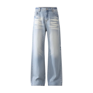 FINDSME GAGA Jeans Women's Moderate Wide Leg Pants