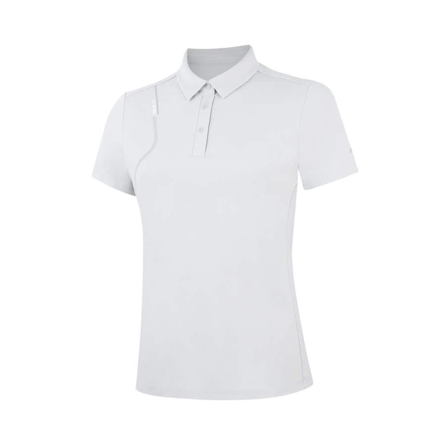 Li-Ning Li Ning Polo Shirt Women's Calm Gray