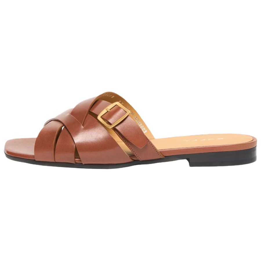 BALLY BALLY Slide Slippers Women's Brown