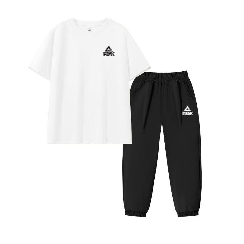 PEAK Kids Casual Sportswear Crew Neck Thin