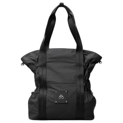 Moose Knuckles Recycled Nylon Shoulder Bag Men's Black