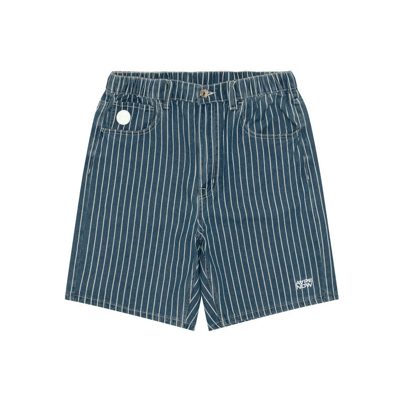Aape Aape Denim Shorts Men's Blue BLA Moderate