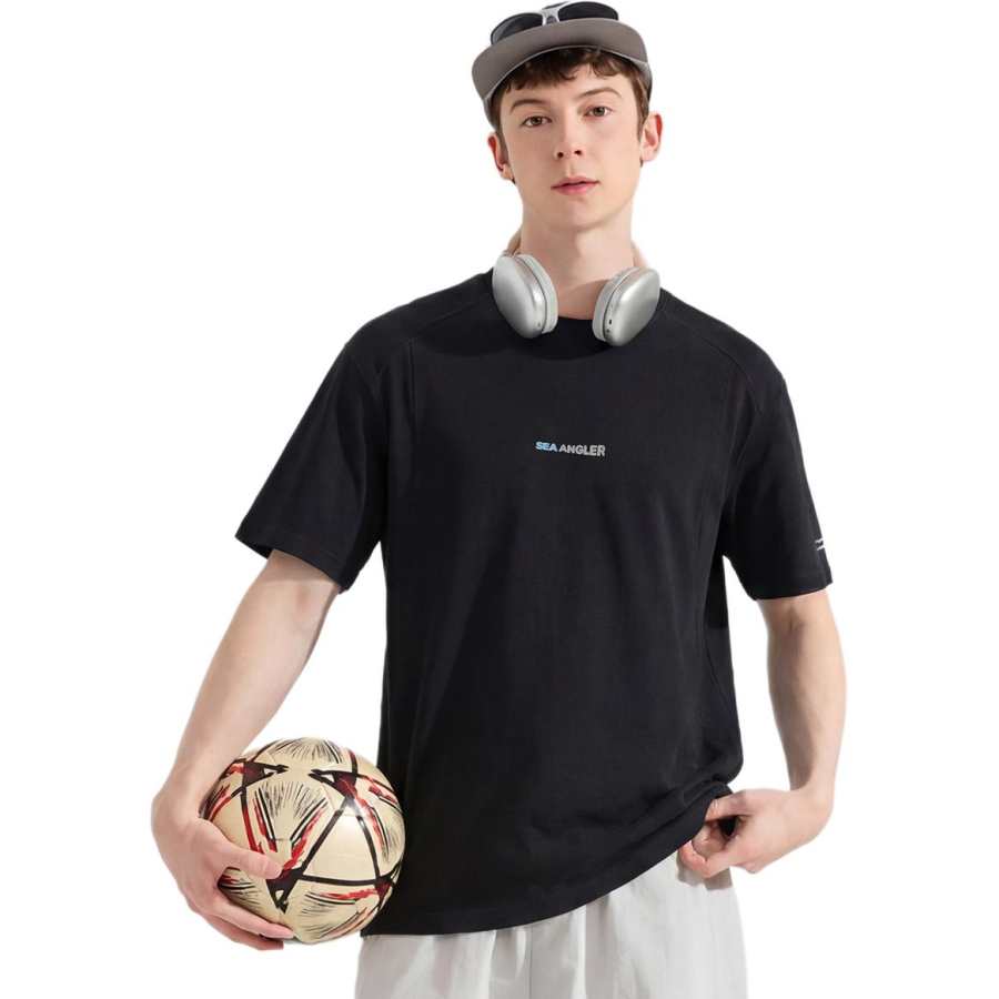 Tonlion T Shirts Men's Crew Neck Moderate Straight Fit