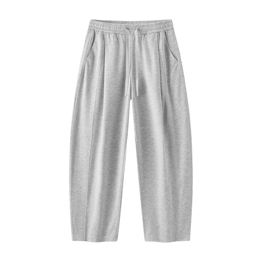Semir Mall Same Style Women's Apparel Casual Pants Women's Heather Gray Tone 00300 Moderate Straight Fit Pants