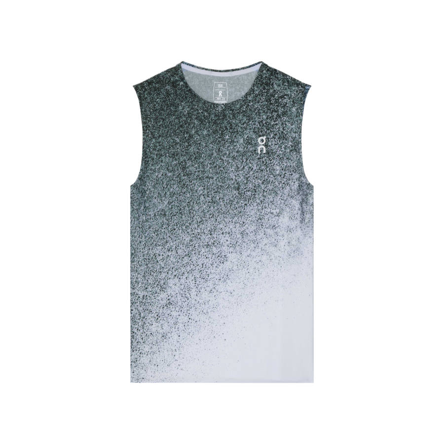 On On Tank Tops Men's Thistle White Crew Neck Moderate Other