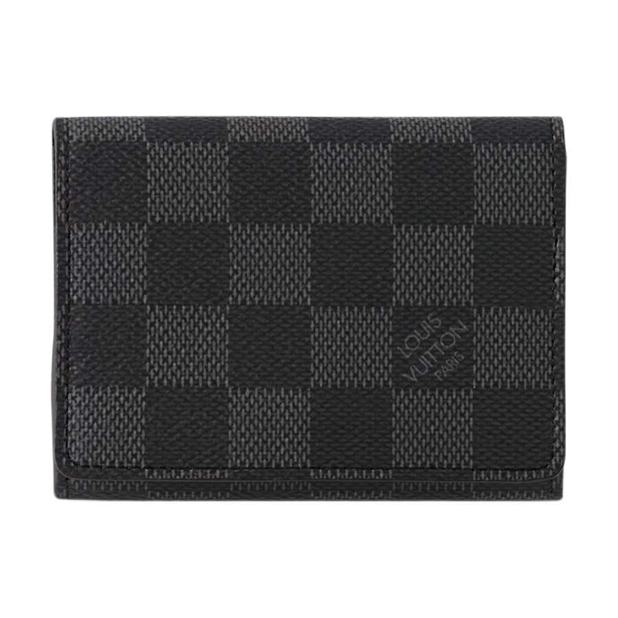 LOUIS VUITTON LOUIS VUITTON Enveloppe Carte De Visite Damier Graphite