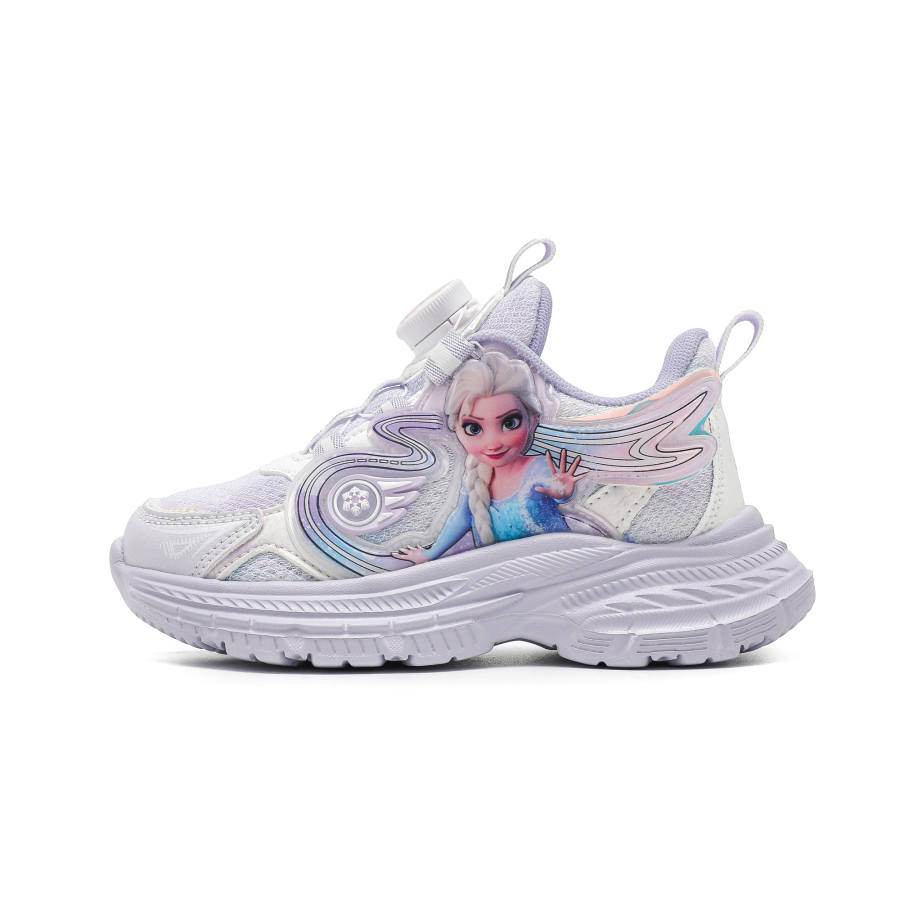 Disney Frozen Slip Resistant Anti Kick Abrasion Resistant Breathable Lightweight Cushioning Low top Kids' Outdoor Shoes