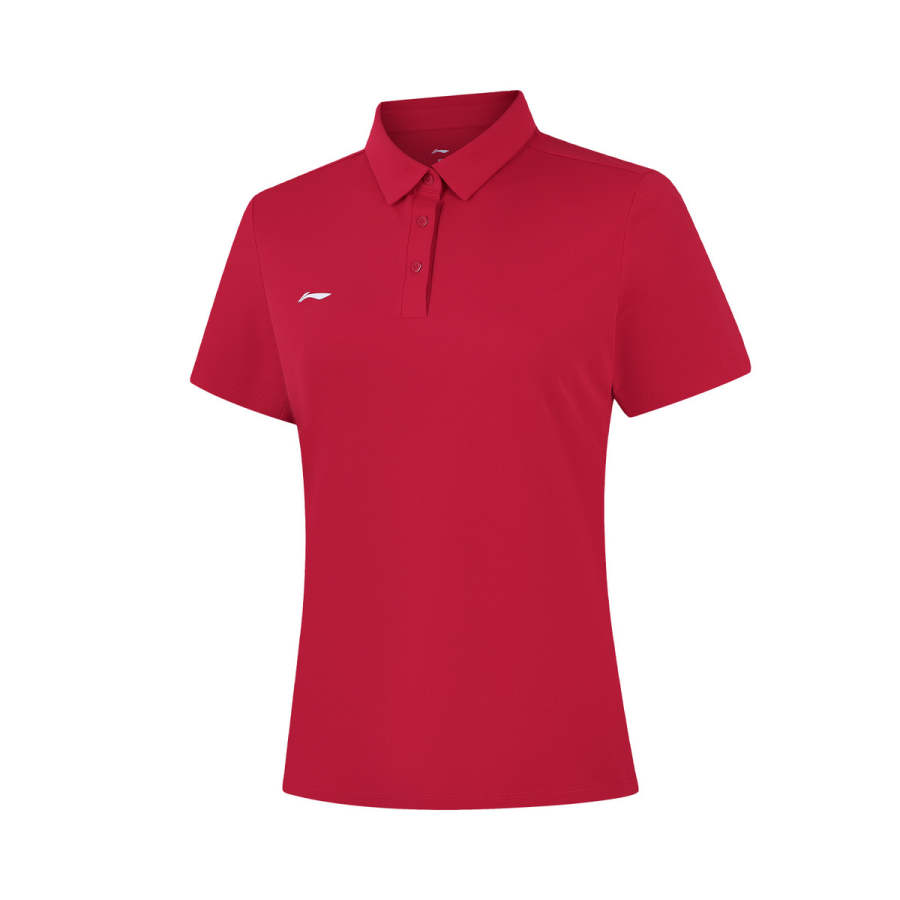 Li-Ning Li Ning Polo Shirt Women's Bull Red