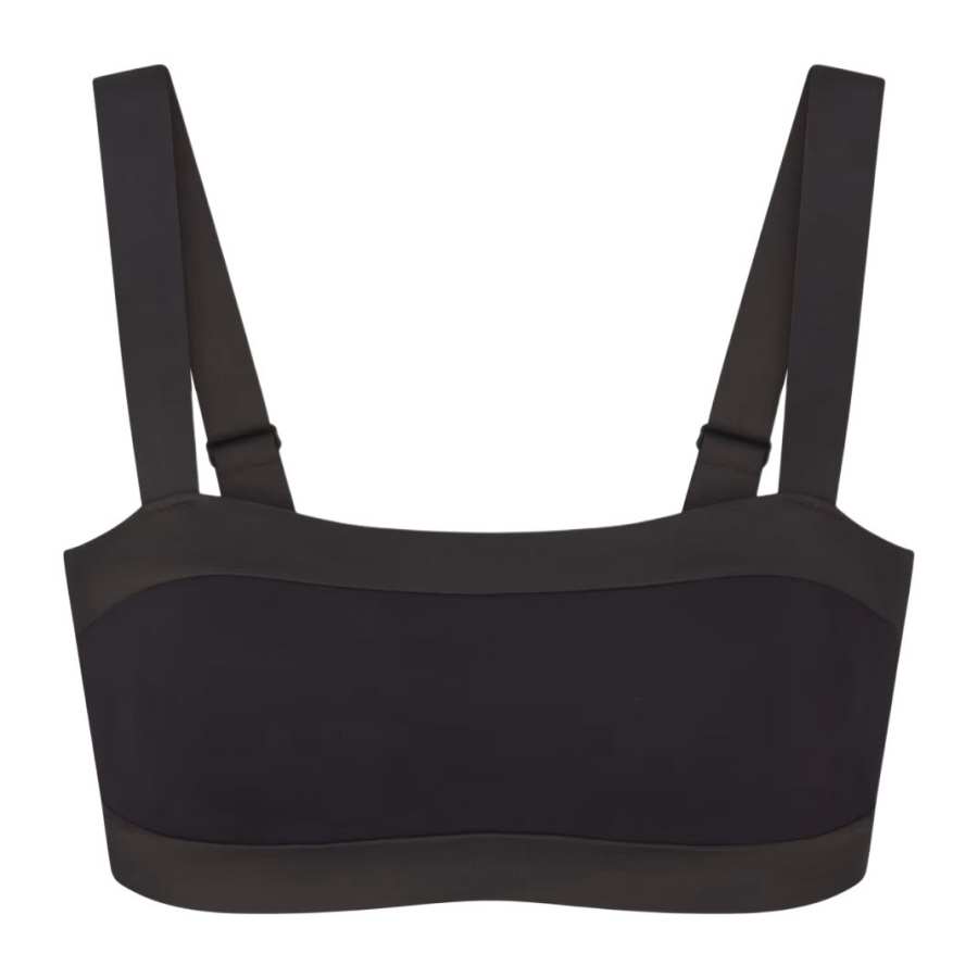 Nike NikeSKIMS Matte Shine Mix Women's Straight-Neck Bra