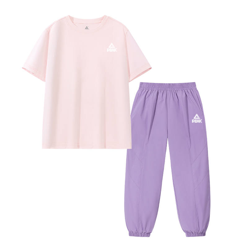 PEAK Kids Casual Sportswear Crew Neck Thin