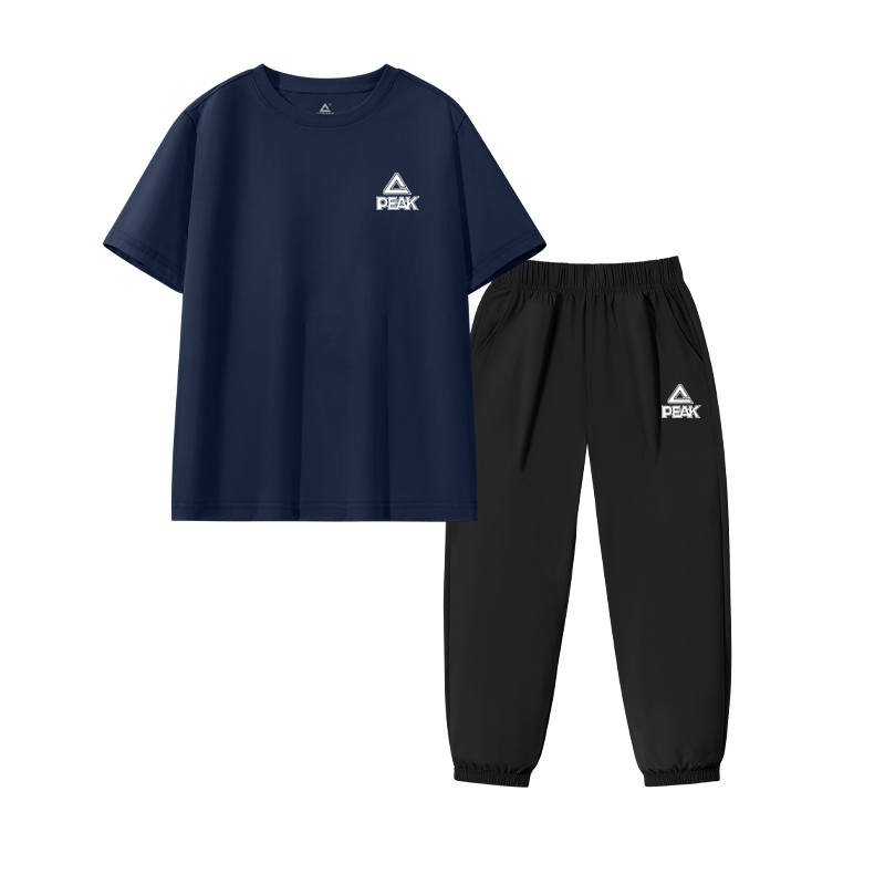 PEAK Kids Casual Sportswear Crew Neck Thin