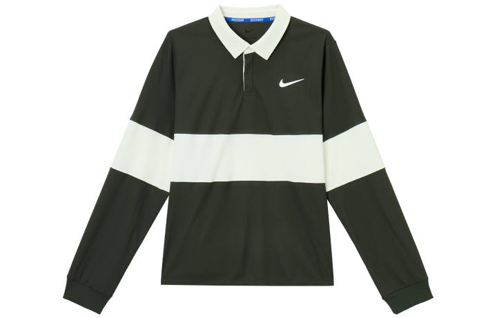 Nike Nike Dri FIT ADVCourt Slam SS25 Tennis Top Men's Sequoia Green/Light Ivory White/White